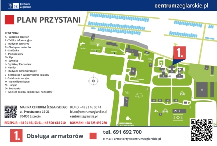 Biuro obsługi armatorów - zmiana miejsca!
