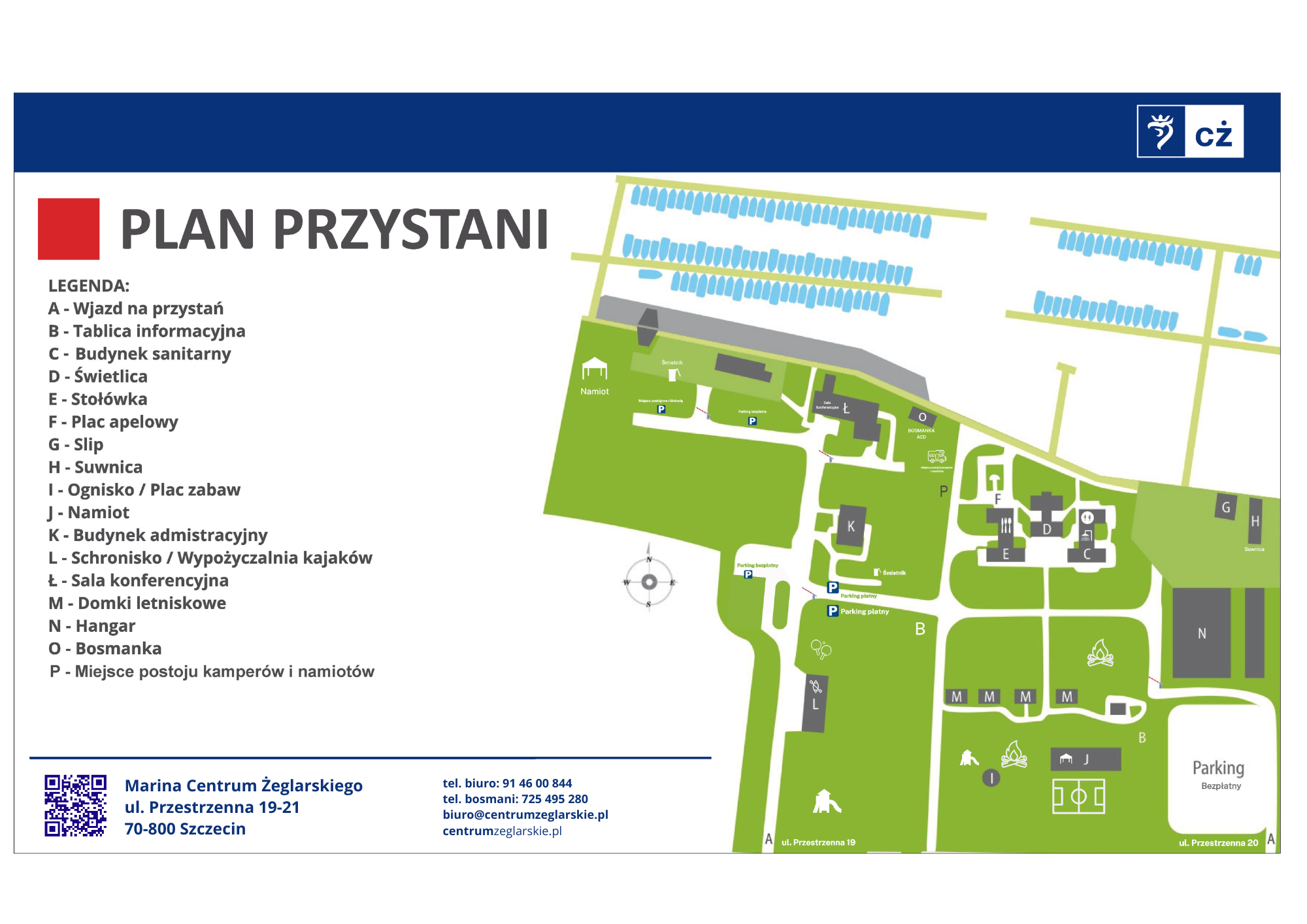 Plan przystanii