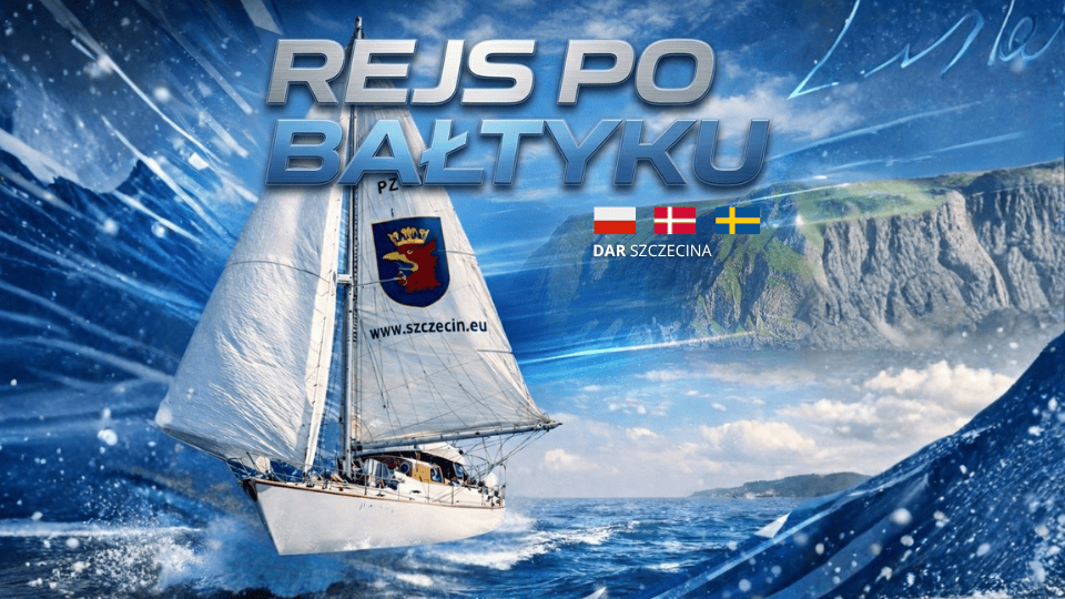 Dwutygodniowy rejs Darem Szczecina po Bałtyku